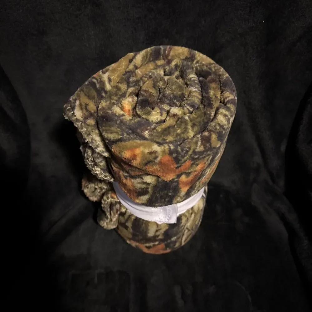 New Mainstays Super Soft Plush Throw Camouflage 50 x 60 In.